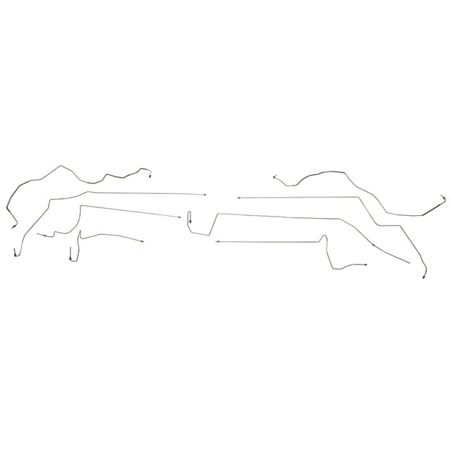 Intermediate Brake Line Kit for 1999-2003 Toyota Solara ABS disc brakes stainless steel