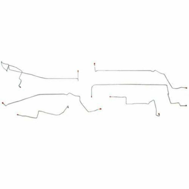 Intermediate Brake Line Kit for 1999-2004 Ford Mustang GT 4.6L V8 stainless steel