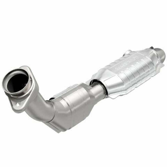 MagnaFlow direct-fit catalytic converter for 1999-2000 Ford F-150 stainless steel Federal EPA compliant OBDII 23028