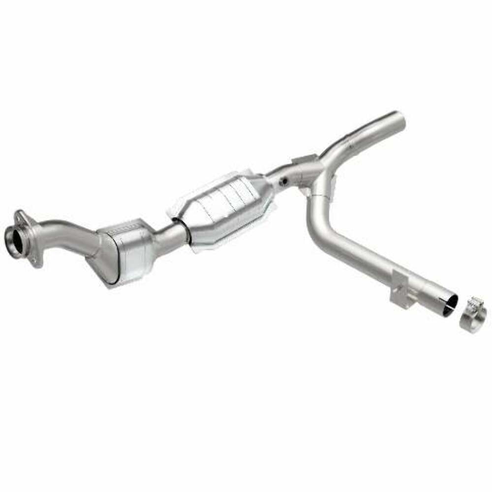 MagnaFlow direct-fit catalytic converter for 1999-2000 Ford F-150 stainless steel CARB compliant 23082