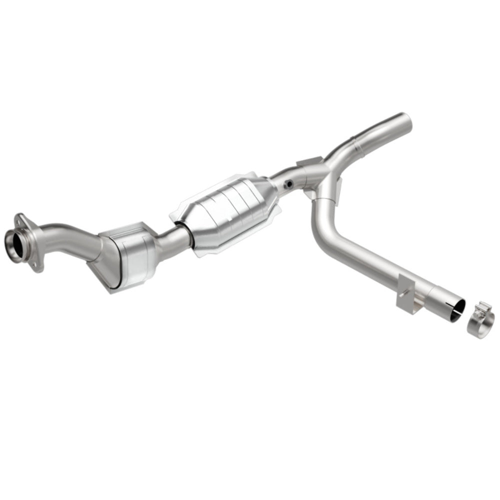 MagnaFlow direct-fit catalytic converter for 1999-2000 Ford F-150 stainless steel CARB compliant 23082