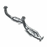 MagnaFlow direct-fit catalytic converter for 1999-2000 Ford stainless steel Federal EPA compliant OBDII 23542