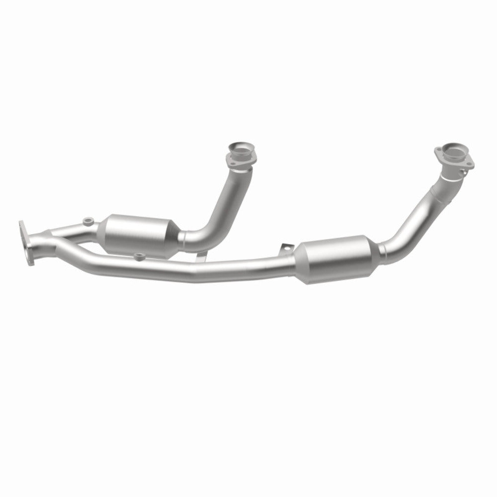 MagnaFlow direct-fit catalytic converter for 1999-2000 Ford stainless steel Federal EPA compliant OBDII 23542