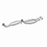 MagnaFlow direct-fit catalytic converter for 1999-2000 Ford stainless steel Federal EPA compliant OBDII 23543