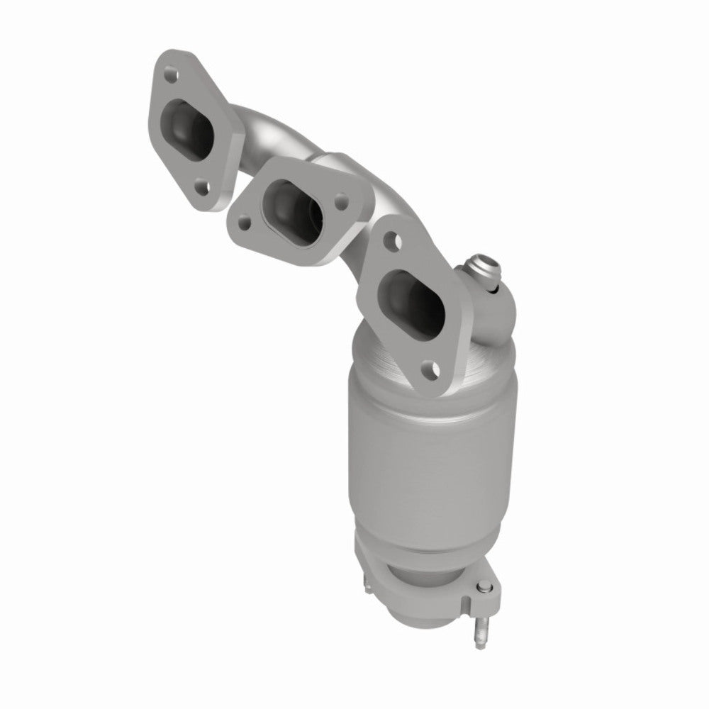 MagnaFlow direct-fit catalytic converter fits 1995-2000 Ford Contour, 1999-2000 Mercury Cougar, and more, this and 1999-2000 Mercury Cougar stainless steel Federal EPA compliant OB