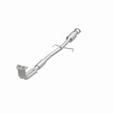 MagnaFlow direct-fit catalytic converter fits 1999-2000 Mitsubishi Galant and 2000 Mitsubishi Eclipse, this and 1999-2000 Mitsubishi Galant stainless steel CARB compliant