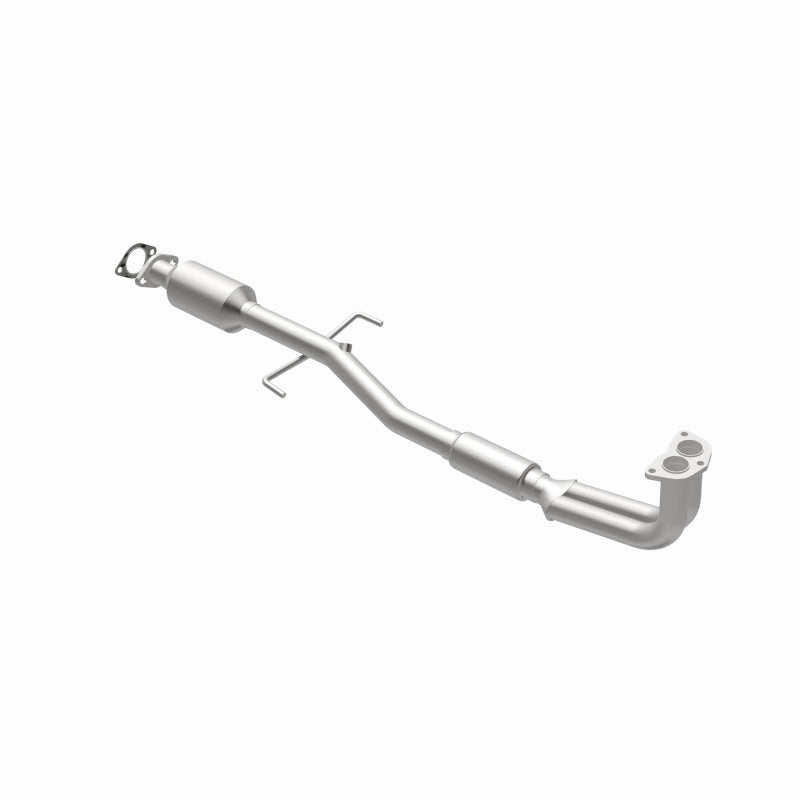 MagnaFlow direct-fit catalytic converter fits 1999-2000 Mitsubishi Galant and 2000 Mitsubishi Eclipse, this and 1999-2000 Mitsubishi Galant stainless steel CARB compliant