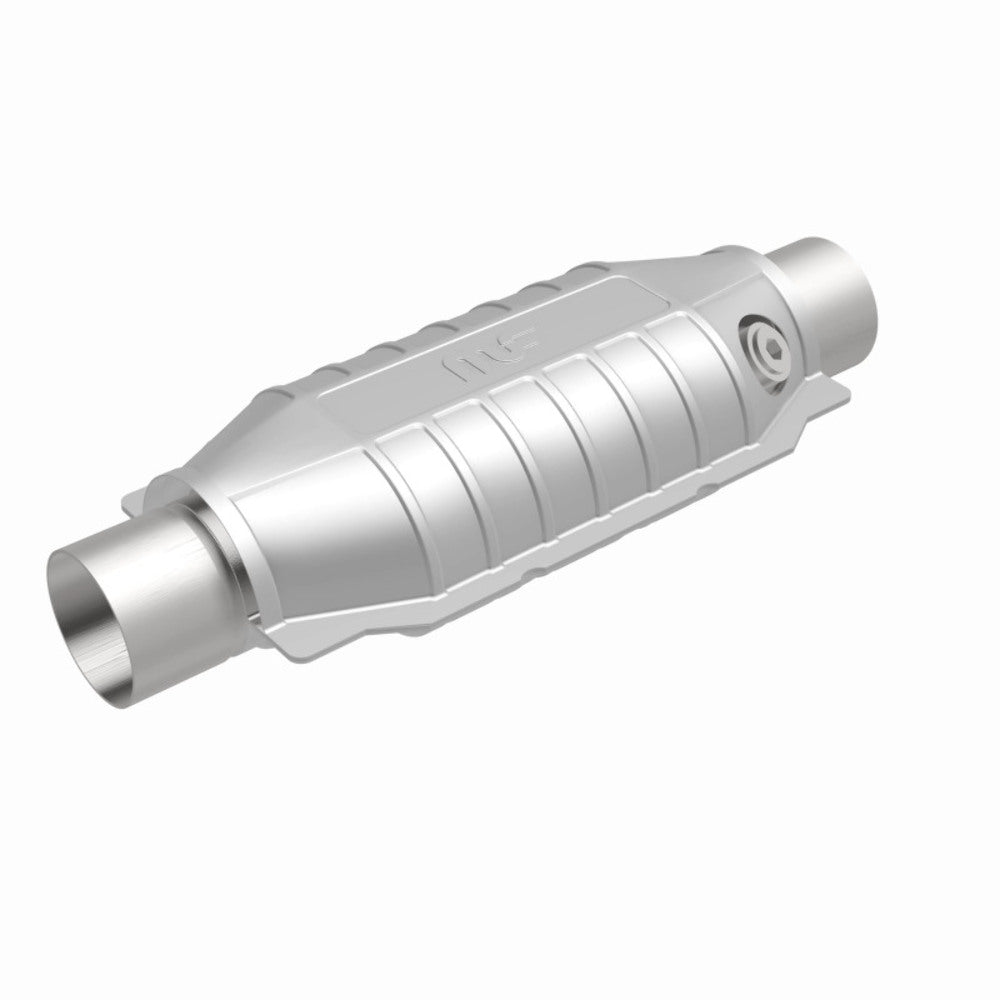 MagnaFlow universal catalytic converter 2 inch inlet/outlet stainless steel Federal EPA compliant OBDII 51034