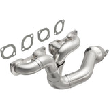 MagnaFlow direct-fit catalytic converter for 1999-2001 BMW driver side stainless steel CARB compliant 452450