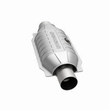 MagnaFlow universal catalytic converter 2.25 inch inlet/outlet stainless steel CARB compliant 441455