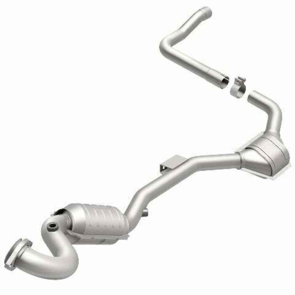 MagnaFlow direct-fit catalytic converter for 1999-2001 Mercedes-Benz driver side stainless steel CARB compliant OBDII 49867