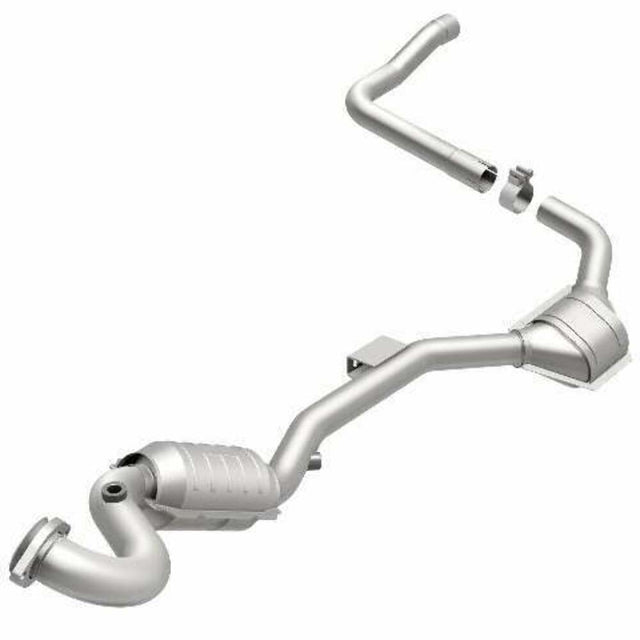 MagnaFlow direct-fit catalytic converter for 1999-2001 Mercedes-Benz driver side stainless steel CARB compliant OBDII 49867