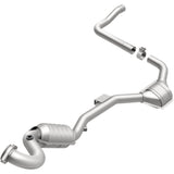 MagnaFlow direct-fit catalytic converter for 1999-2001 Mercedes-Benz driver side stainless steel CARB compliant OBDII 49867