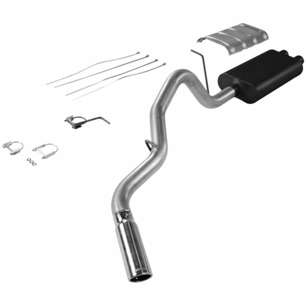 t 1999-2002 Chevrolet Silverado 2500 Cat-back Exhaust System Flowmaster American T Flowmaster