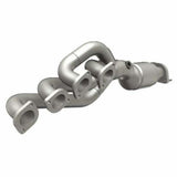 MagnaFlow direct-fit catalytic converter for 1999-2003 BMW passenger side stainless steel CARB compliant OBDII 49784