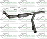 t 1999-2003 Ford F-150 Catalytic Converter 19053 Davico Mfg