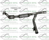 t 1999-2003 Ford F-150 Catalytic Converter 19053 Davico Mfg