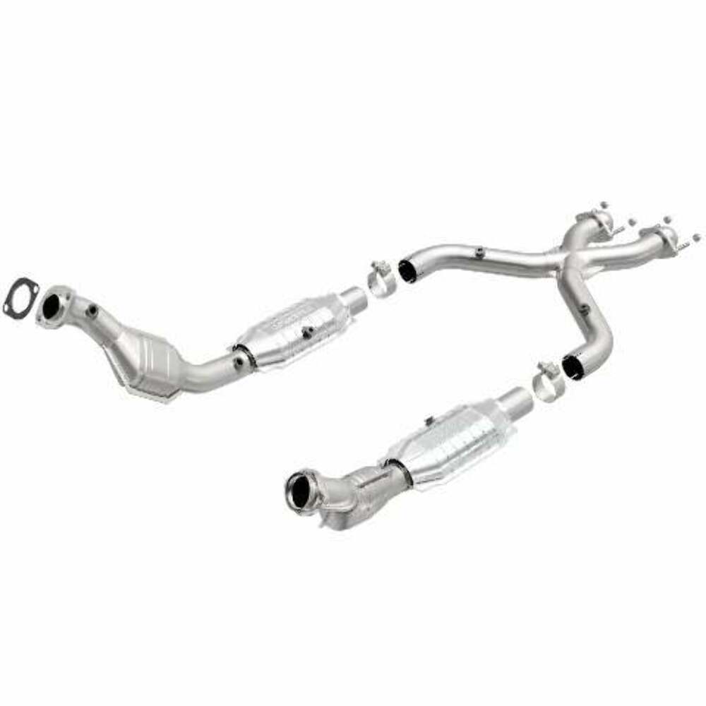 MagnaFlow direct-fit catalytic converter for 1999-2003 Ford Mustang stainless steel CARB compliant 441114