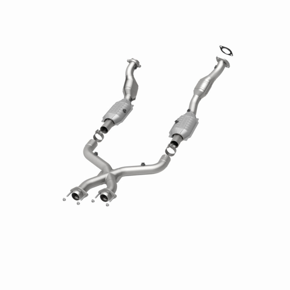 MagnaFlow direct-fit catalytic converter for 1999-2003 Ford Mustang stainless steel CARB compliant 441114