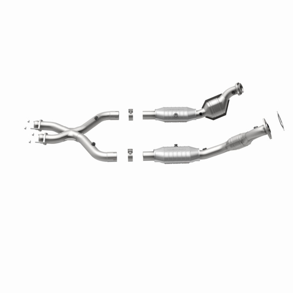 MagnaFlow direct-fit catalytic converter for 1999-2003 Ford Mustang stainless steel CARB compliant 441114
