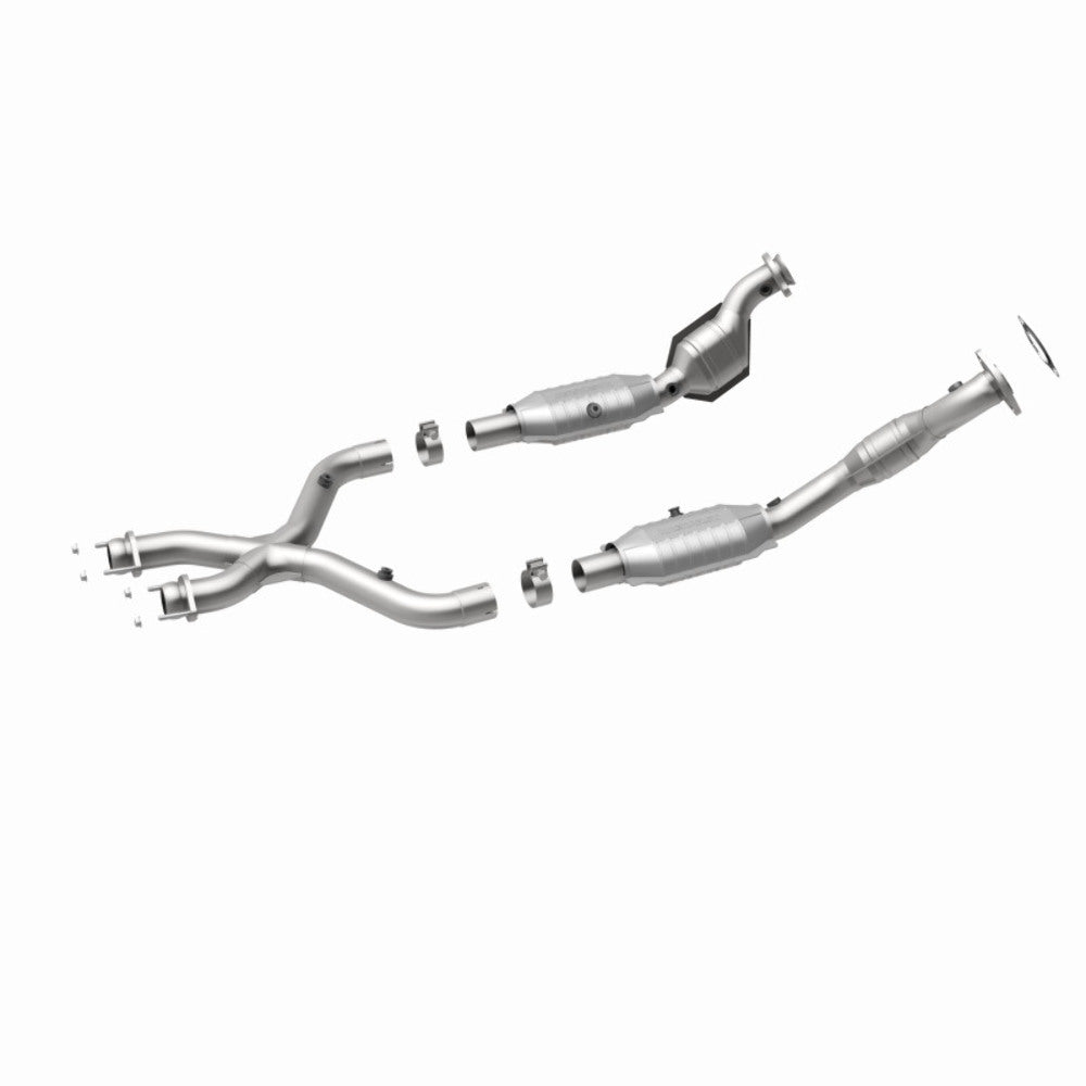 MagnaFlow direct-fit catalytic converter for 1999-2003 Ford Mustang stainless steel CARB compliant 441114