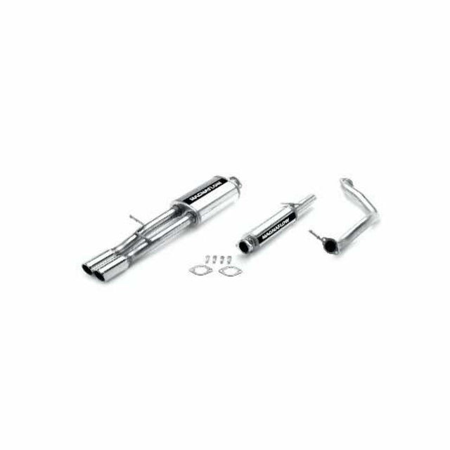 MagnaFlow cat-back exhaust system for 2000-2003 VW Jetta stainless steel polished 15669