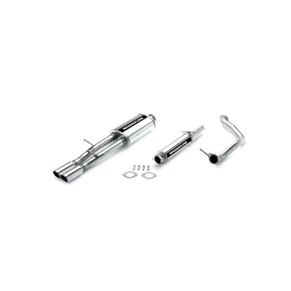 MagnaFlow cat-back exhaust system for 2000-2003 VW Jetta stainless steel polished 15669
