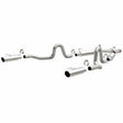 MagnaFlow cat-back exhaust system for 1999-2004 Ford Mustang stainless steel polished 15673