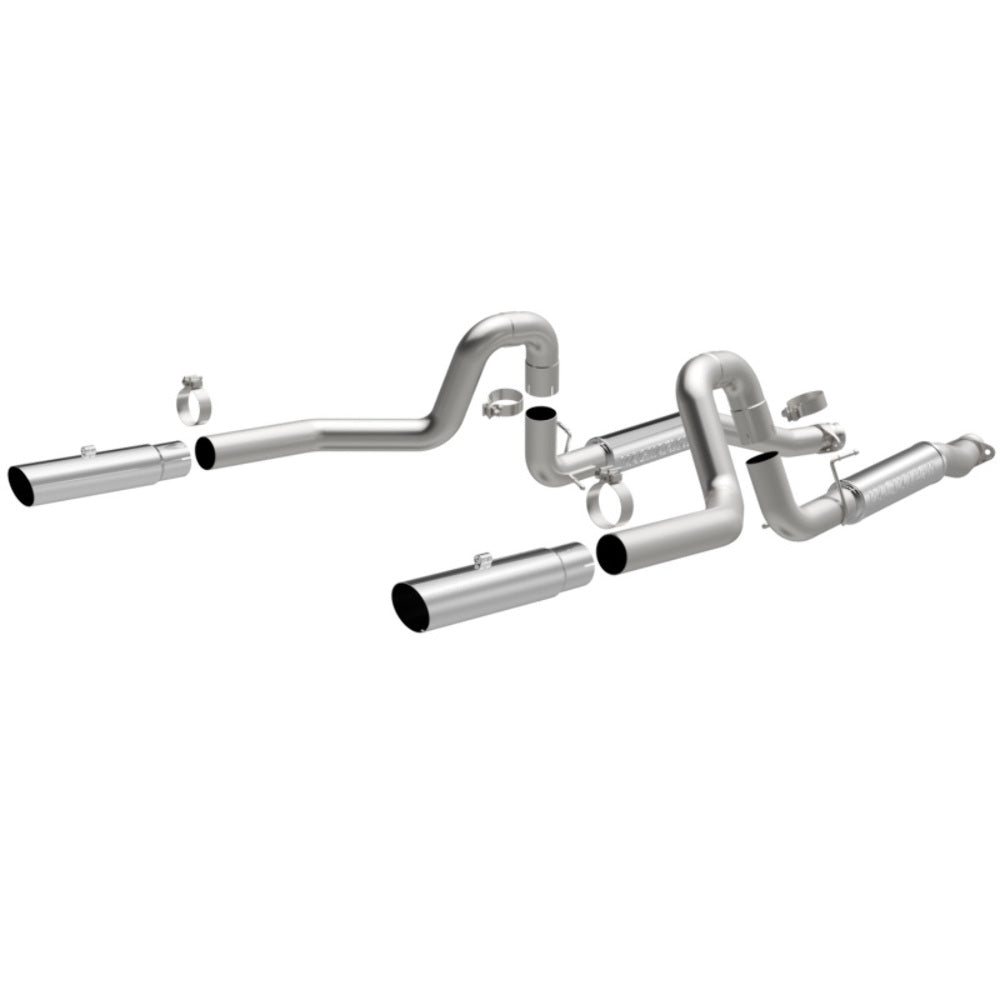 MagnaFlow cat-back exhaust system for 1999-2004 Ford Mustang stainless steel polished 16394