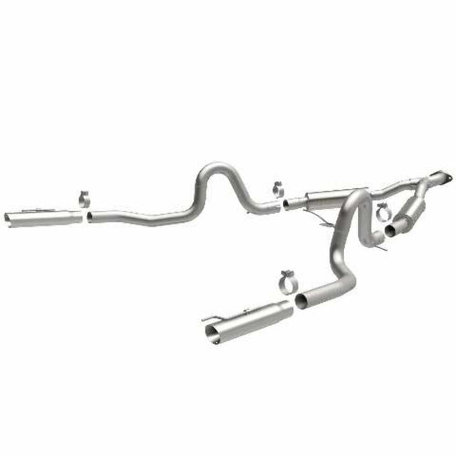 MagnaFlow cat-back exhaust system for 1999-2004 Ford Mustang stainless steel polished 15717