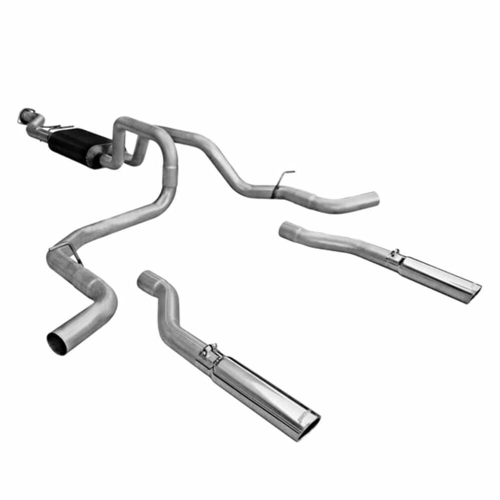 t 1999-2007 Chevrolet-Silverado 1500 Cat-back Exhaust System Flowmaster American Thunder 817435 Flowmaster