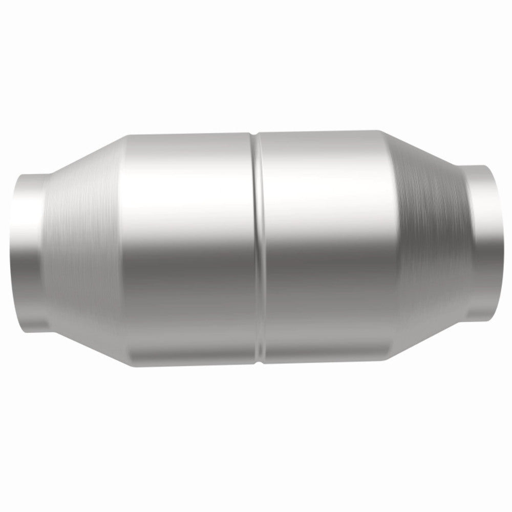 MagnaFlow universal catalytic converter 3.5 inch inlet/outlet stainless steel CARB compliant OBDII 60110