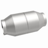 MagnaFlow universal catalytic converter 3.5 inch inlet/outlet stainless steel CARB compliant OBDII 60110