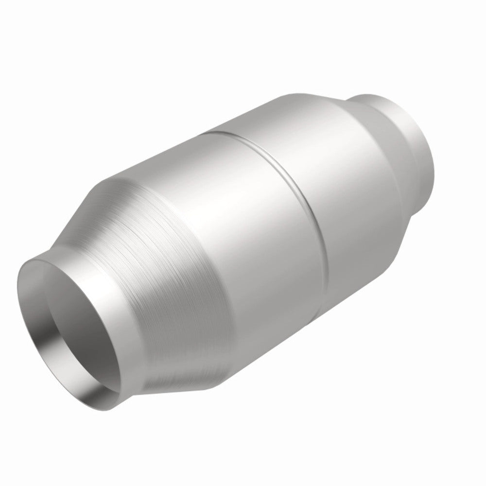 MagnaFlow universal catalytic converter 3.5 inch inlet/outlet stainless steel CARB compliant OBDII 60110