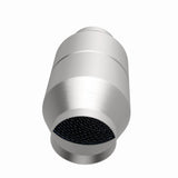 MagnaFlow universal catalytic converter 3.5 inch inlet/outlet stainless steel CARB compliant OBDII 60110