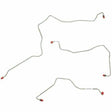 Front Brake Line Kit for 1999 Mercury Cougar stainless steel