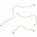 Front Brake Line Kit for 1999 Mercury Cougar stainless steel