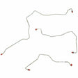 Front Brake Line Kit for 1999 Mercury Cougar stainless steel
