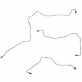 Front Brake Line Kit for 1999 Mercury Cougar stainless steel