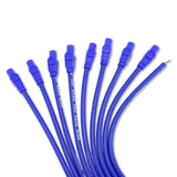 Spark Plug Wire Set Universal 10.4mm Silicone Spiro Pro 409 409 180? Blue 79655