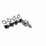 Catalytic Converter with Integrated Exhaust Manifold for HM Grade Federal / EPA Compliant Direct-Fit Manifold Catalytic