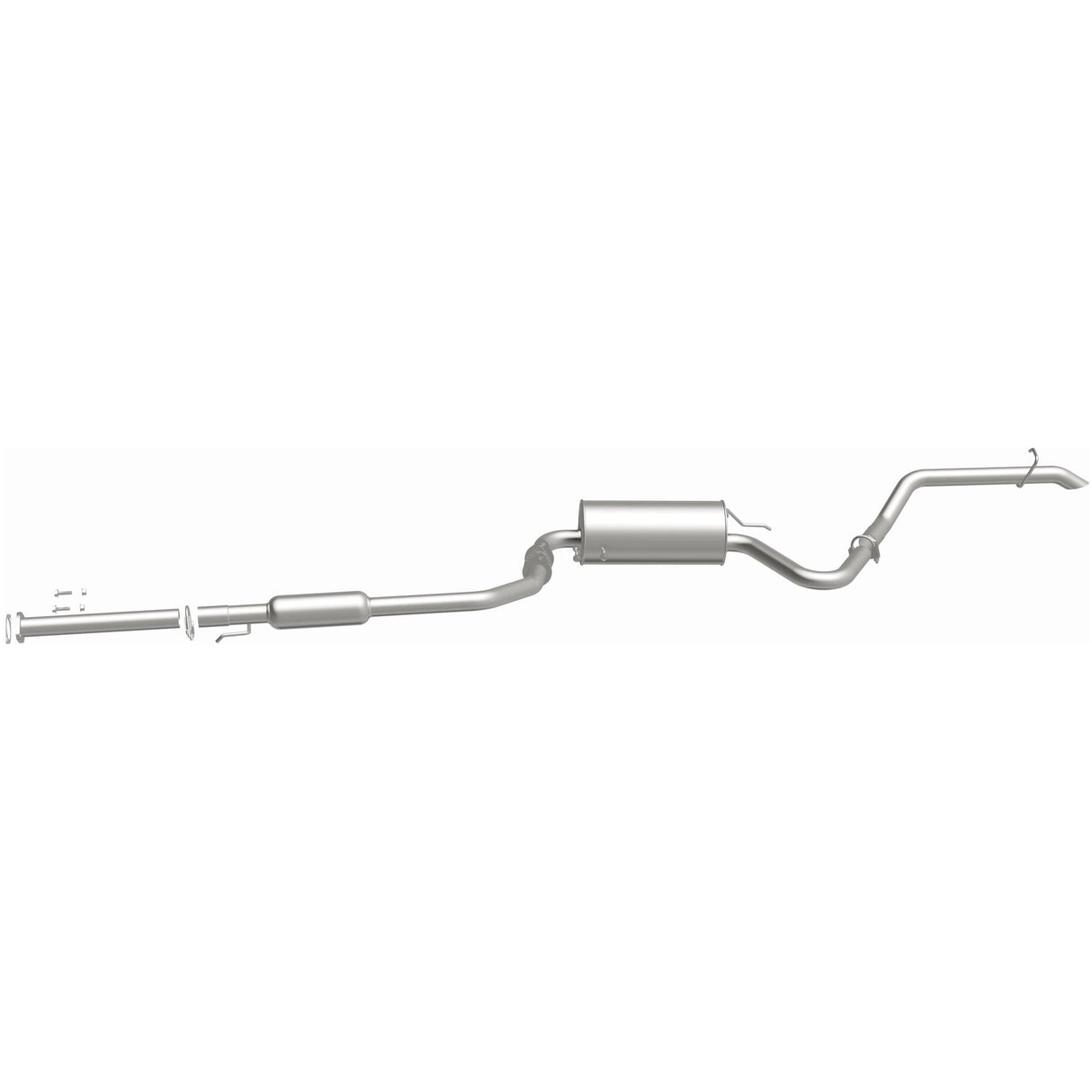 2007-2012 Hyundai Elantra Direct-Fit Replacement Exhaust System 106-0798 aluminized steel