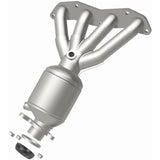 Catalytic Converter with Integrated Exhaust Manifold for HM Grade Federal / EPA Compliant Direct-Fit Manifold Catalytic
