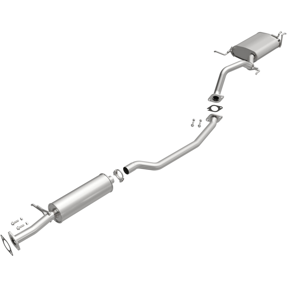 2011-2013 Kia Sorento Direct-Fit Replacement Exhaust System 106-0836 aluminized steel