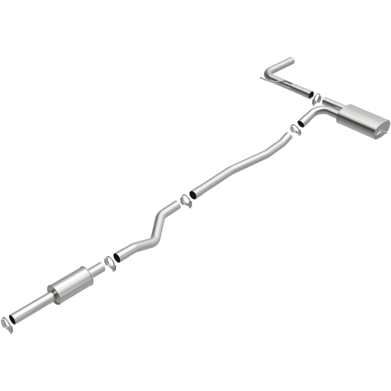 Fits 2013-2018 Ford Fusion Direct-Fit Replacement Exhaust System 106-0789 aluminized steel