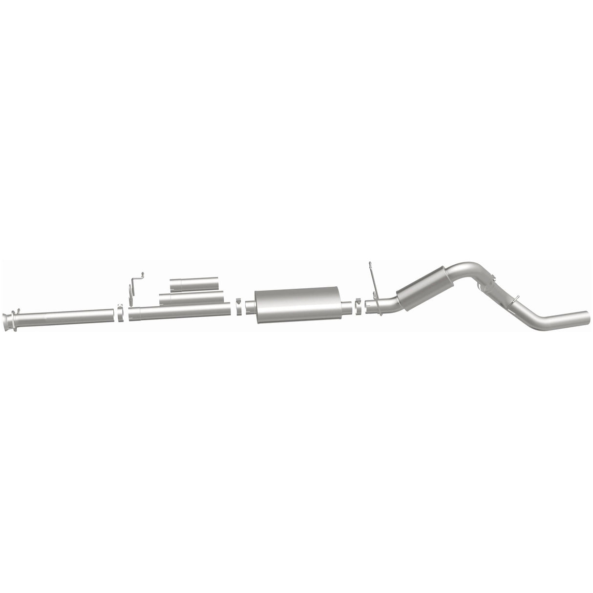 2011-2019 Chevy Silverado 2500 HD Direct-Fit Replacement Exhaust System 106-0344 aluminized steel