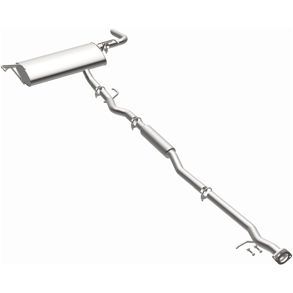 2014-2018 Nissan Rogue Direct-Fit Replacement Exhaust System 106-0758 aluminized steel