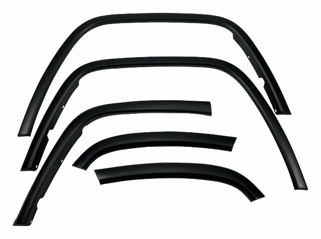 Fits 2011-2022 WK Grand Cherokee Fender Flare Set; 1MPK black