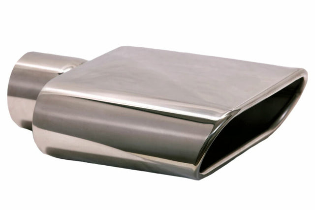t 2.5" ID X6.5X2.5"X 8.5" Rolled Edge Slant Cut stainless steel T815 Mach Speed