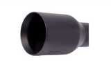 t 2.5" ID/4" OUT/5.8" Single Round Double Wall Straight Cut Tip-Black T2631SB Mach Speed